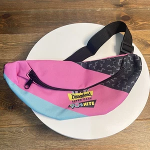 Disney Disneyland 90s Nite Fanny Pack Bag Retro Vintage Style Mickey Mouse - Picture 1 of 4