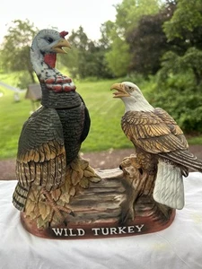 AUSTIN NICHOLS WILD TURKEY & EAGLE No. 4 Whiskey DECANTER 1984 LIMITED EDITION - Picture 1 of 8