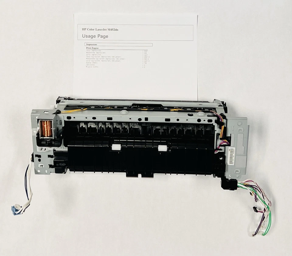 RM2-6460 HP M452/477/M454/M479 MONTAJE FUSOR DÚPLEX GENUINO BAJO NÚMERO DE PÁGINAS 2557 Foto 1 de 2