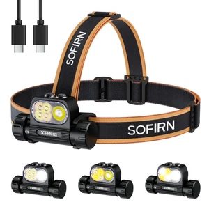 Sofirn HS22 Rechargeable Headlamp 2500 Lumen, 2700K-6500K Color Temperature C... - Picture 1 of 9
