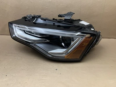 Mint! 2013-2017 Audi A5 LH Left Driver Side Headlight Xenon OEM W/O DIRECTIONAL - Image 1 of 4