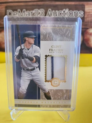 2018 Panini Cornerstones Reserve Materials #3 Clint Frazier RC 19/99 NYY Yankees - Imagem 1 de 2