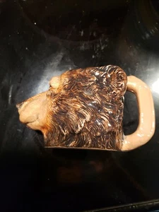 Ceramic Highly Detailed Bear Head Coffee Mug Brand New - Picture 1 of 5