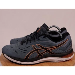 Asics Gel Cumulus 20 Running Sneakers Shoes Men 10.5 Gray Orange - Picture 1 of 14