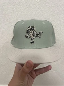 Rare Oakland Oaks New Era Hat 7 3/8- Light Blue- MILB- Pacific Coast League - Picture 1 of 4