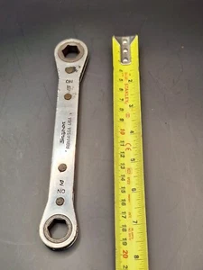 Snap-On USA RBM1415SA Metric Double Box End Ratcheting Wrench 14mm 15mm 6point. - Picture 1 of 5