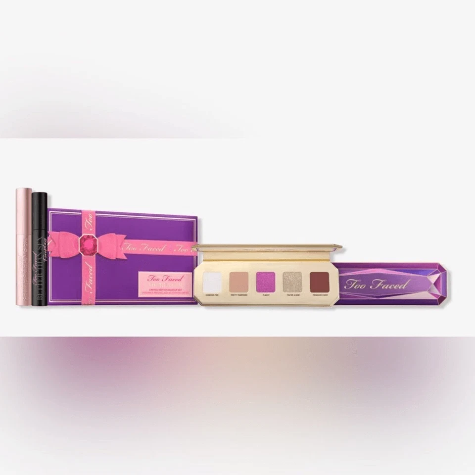 Too Faced You're A Gem Eyeshadow Palette and 2 Piece Mascara and Primer-NWT - Image 1 of 4