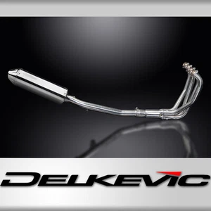 Suzuki GSF600 Bandit 1995-2005 Full Exhaust 4-1 13" Tri-Oval Stainless Muffler - Bild 1 von 5