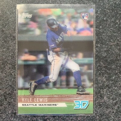 2020 Topps 3D Lenticular Rookie Class Motion Kyle Lewis #M-8 Rookie RC - Image 1 of 2