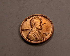 1918-S Lincoln centesimo di grano penny * FDC a scelta rosso * XW424 - Foto 1 di 2