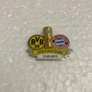 DFB Pokalfinale 2012 PIN / Borussia Dortmund - Bayern München - sehr Selten - Bild 1 von 1