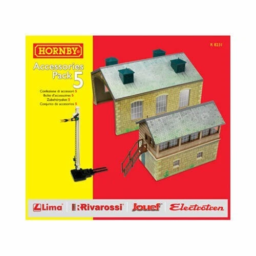 HORNBY R8231 Accessories Pack 5 Buildings brand new - Image 1 of 1
