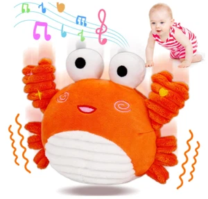Baby Toys 6-12 Months Musical Crawling Dancing Moving Walking Crab Infant, Gift - Picture 1 of 6