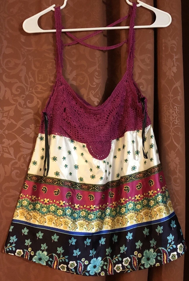 Lulumari Boutique Tank Top Size M Medium New Nwt  — 第 1/1 张图片