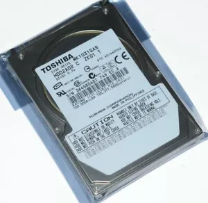 Toshiba MK1031GAS 100GB Internal 4200RPM IDE 2.5" HDD2A02 Hard Disk - Picture 1 of 2