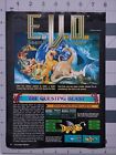Evo Search For Eden Advertisement Original Print Ad / Poster Game Promo Art