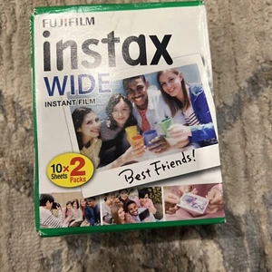 FujiFilm Instax Wide Instant Film/ 10 Sheets x 2 - Picture 1 of 3