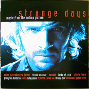 STRANGE DAYS promo POSTER Flat • Ralph Fiennes 1995 12 inch x 12 inch - Picture 1 of 2