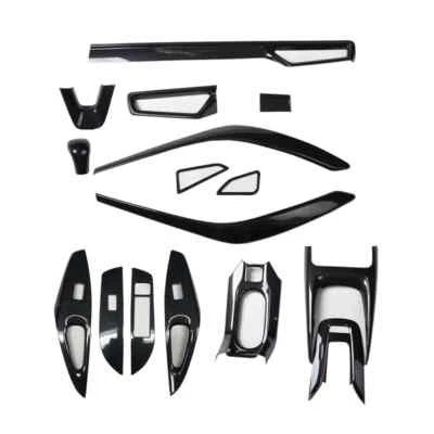For Toyota Corolla 2019-2021 ABS Carbon Fiber Interior Accessories Trims Sticker - Image 1 of 4