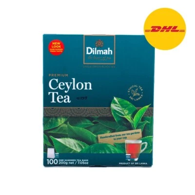 100 bolsas de té Dilmah bolsas de té Ceilán de calidad premium x 24 paquetes Foto 1 de 4