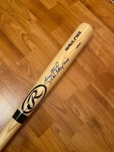 Tony Oliva Signed Inscription Autographed Rawlings PRO Model Bat Twins JSA - Picture 1 of 5