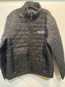 New Without Tags - West Cork Distillers Puffer Jacket Black Size Large - Picture 1 of 4
