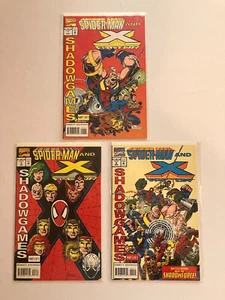 Marvel Comics Spider-Man and X-Factor: Shadowgames #1-3 Complete Series (1994) - Picture 1 of 4