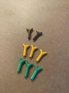 Lote de tallos Lego amarillo verde marrón - Imagen 1 de 1