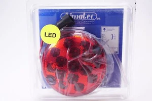 Dimatec LED Brake Light Round 95Mm Tail Light Motorhome Caravan 140/095 - Picture 1 of 3