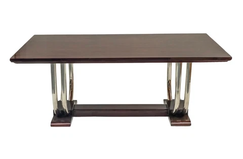 French Art Deco Dining Table c1925 Original Sold For $32,000 Valerio Antiques FL Cover