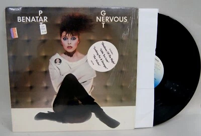Pat Benatar GET NERVOUS 1982 Record Ultrasonically Cleaned EX/EX, R-1026 - Image 1 of 3