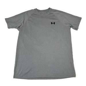 Under Armour Men's Athletic Short Sleeve Loose Shirt Size Small Grey - Picture 1 of 13
