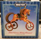 NIB Breyer 700702 2002 Victorian Holiday Ornament Christmas Horse Tricycle