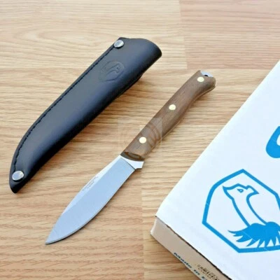 Фиксированный нож Condor Scotia 3,5 дюйма 1095HC сталь накладной монтаж лезвие ореховая ручка 102355 - Изображение 1 из 4