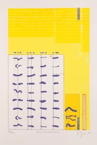 Fred Ziegler / Siebdruck /handsigniert/300 Exemplare/ 1983 /1 - Picture 1 of 3
