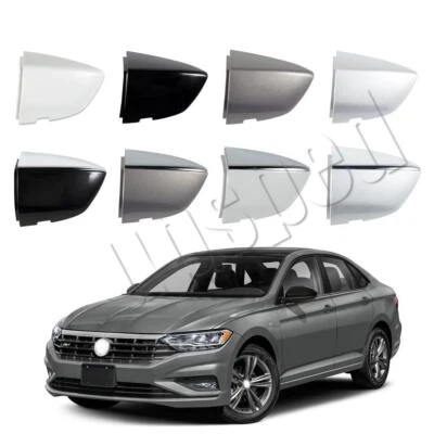 Tapa de cubierta de bisel de llave de manija de puerta delantera izquierda derecha para VW Jetta MK7 GLI 2019-2022 Foto 1 de 4