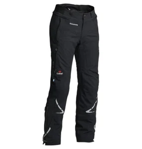 Halvarssons Wish Laminate Waterproof Outlast Motorcycle Trousers - Black - Picture 1 of 2