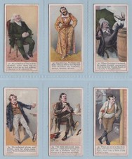 Cigarette Cards - Dickens Gallery (Cope Bros. & Co. Ltd) - 6 Cards