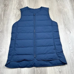 Chaleco Lululemon Just Enough Puff Tintero Azul Marino Mujer Talla 8 Plumón de Ganso - Imagen 1 de 12