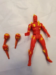 TOY BIZ 1990'S MARVEL ACTION FIGURE - HUMAN TORCH - Picture 1 of 3