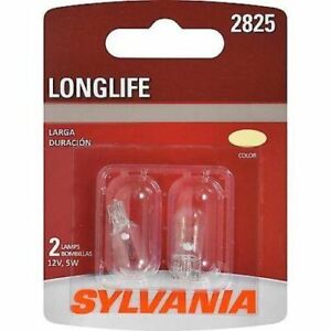 License Plate Light Bulb-SYLVANIA Long Life Blister Pack TWIN CARQUEST 2825LLBP2