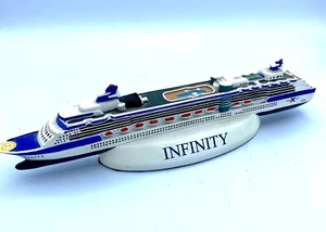 Celebrity X Cruises Official Licensed INFINITY Ship Model 10" Resin VGC - Bild 1 von 9