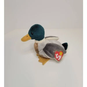 MWMT TY Beanie Babies Jake The Drake Mallard  # 409 RARE 1 OWNER - Picture 1 of 11