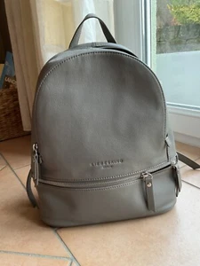 Liebeskind Berlin Tasche Leder Rucksack Alita grau neu - mit Etikett - Bild 1 von 9