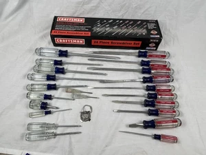 Sears Craftsman USA Nr. 23-teiliges Schraubendreher-Set 41819 Pratt ** Hinweise lesen Kreuzschlitz - Bild 1 von 12