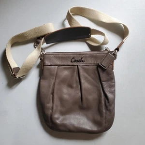 Bolso de Mano Bandolera COACH Swingback Cuero Marrón #42585 Muy Buen Estado - Imagen 1 de 8