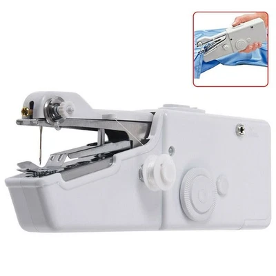 Portable Smart Mini Electric Tailor Stitch Hand-held Sewing Machine Home - Image 1 of 4