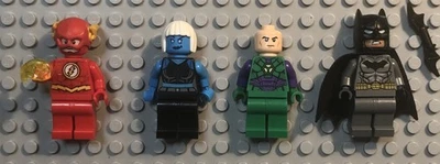 Lego 4 Super Hero Justice League Minifigure Killer Frost Flash Lex Luther Batman - Image 1 of 4