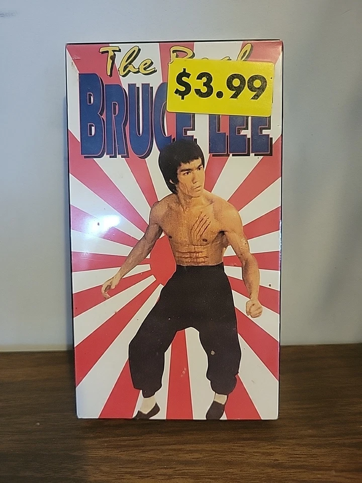 The Real Bruce Lee VHS SEALED Mntex Entertainment Bruce Lee NR VTG  - Image 1 of 4