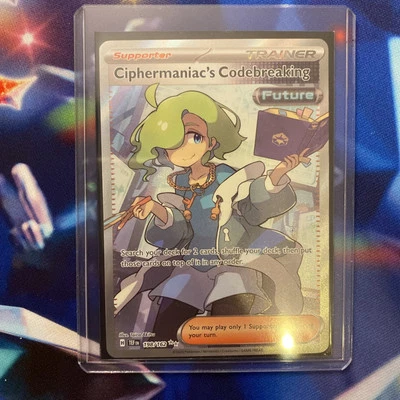 Ciphermaniac's Codebreaking 198/162 Sv05: Temporal Forces Holo, FRESH PULL - Image 1 of 3